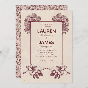 Vintage - Convites Florais I