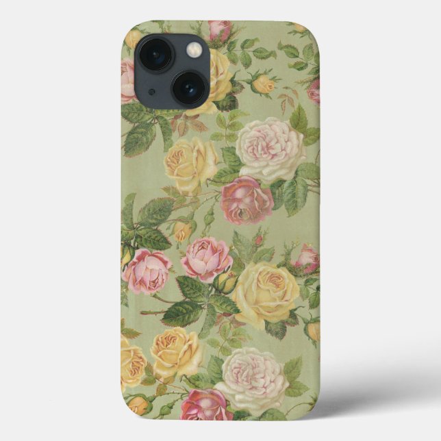 Vintage Country Weathered Floral (Verso)