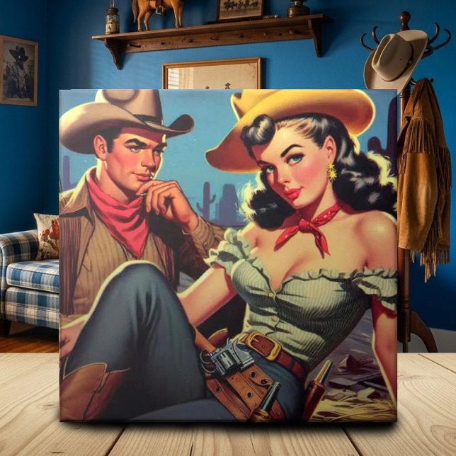Vintage Cowboy e Cowgirl (Criador carregado)