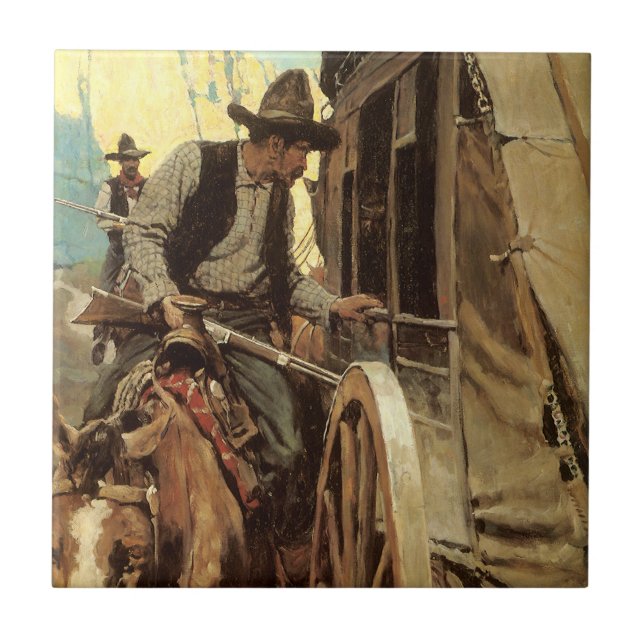 Vintage Cowboys, o almirável Outlaw do NC Wyeth (Frente)