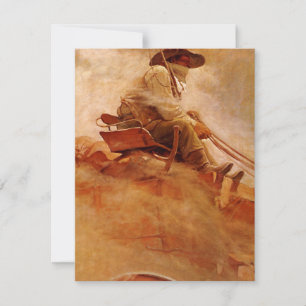 Vintage Cowboys, The Ore Wagon, do NC Wyeth