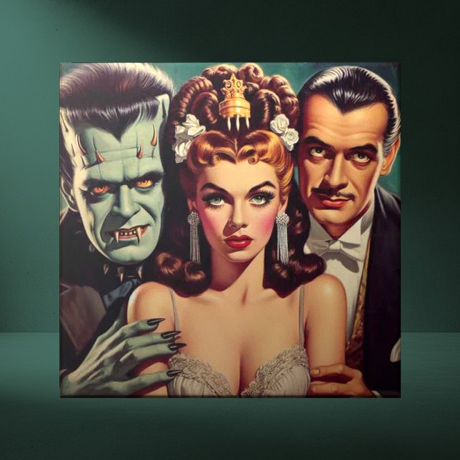 Vintage Creepy Horror Art (Criador carregado)