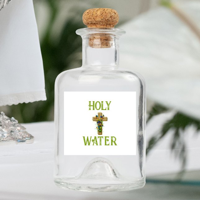 Vintage cruz flores sagradas (Criador carregado)