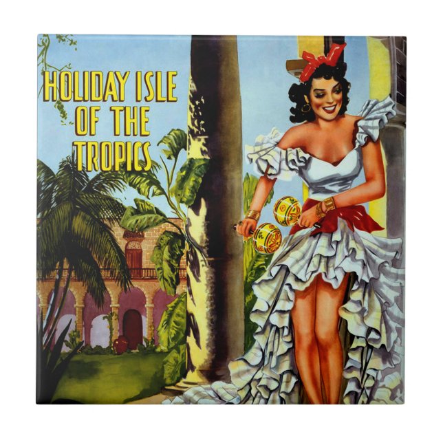 Vintage Cuban Viagem - Tropics Holiday Isle (Frente)