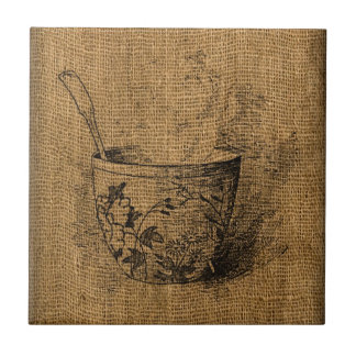 Vintage Cup (Azulejo de chá)