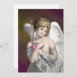 Vintage Cupid - Convites Românticos para Casamento
