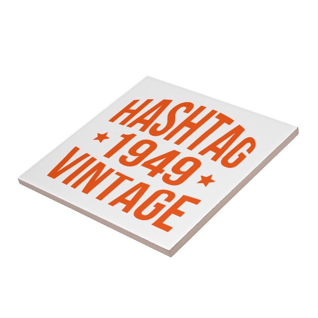 Vintage da Hashtag 1949 (Lateral)