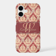 Vintage Damask Monograma