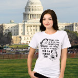 Vintage de Cartografia Política por Escolha Pró<br><div class="desc">Uma camiseta divertida feminista tridimensional que apresenta mulheres bonitinhas vintagas com penteados retrorreflectores: Eu espero que alguns homens fortes consigam passar algumas leis sobre como usar nossos úteros... disse que nenhuma mulher jamais. Os direitos das mulheres são apresentados numa caricatura política de humor pró-escolha para pessoas que querem manter o...</div>