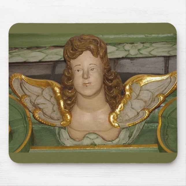 Vintage de Mousepad do anjo (Frente)