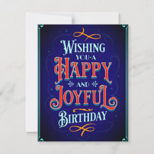 Vintage Decorative Birthday