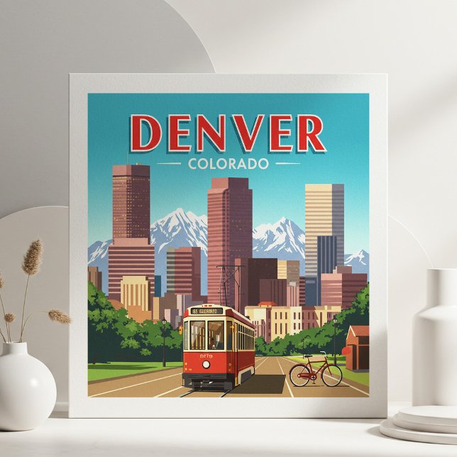 Vintage Denver Colorado (Criador carregado)