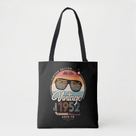 Vintage desde 1952 tote bag