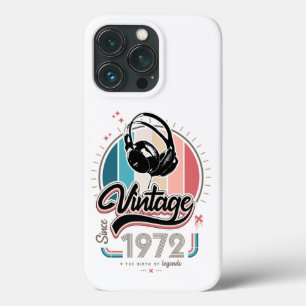 Vintage desde fones de ouvido de 1972