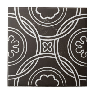 Vintage - Design Preto para Arte Cerâmica Irlande