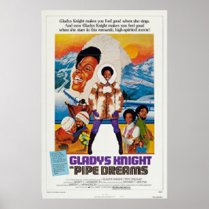 Vintage do filme poster retro do Pipe Dreams