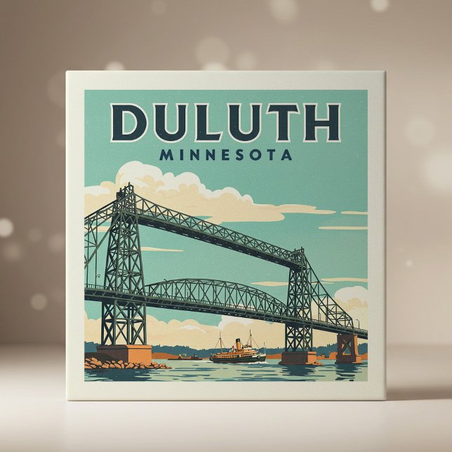 Vintage Duluth Minnesota (Criador carregado)
