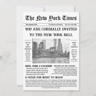 Vintage e Convite Elegante