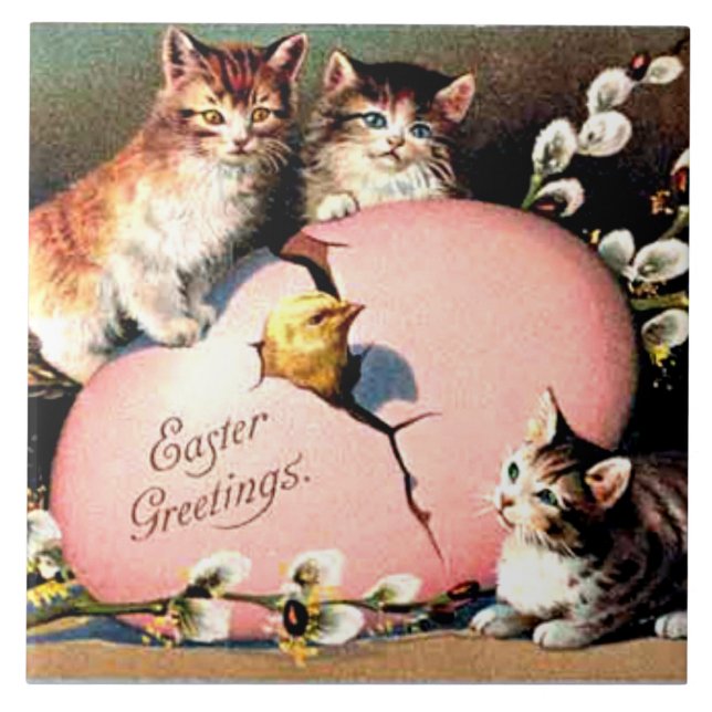 Vintage Easter Greetings (Frente)