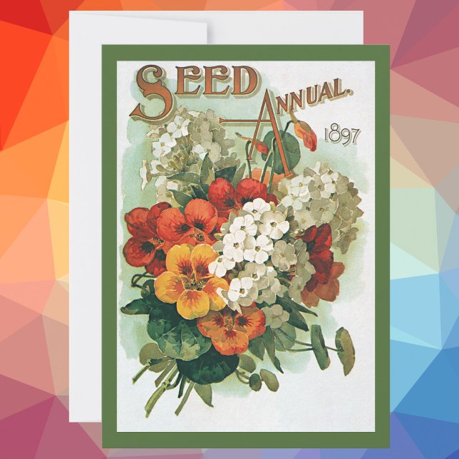 Vintage Eastman's Seed Catalog Art, 1897 (Criador carregado)