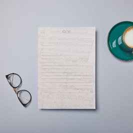 Vintage Elegant Music - Letra Inicial