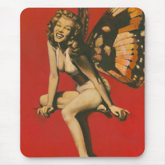 Vintage fairy Mousepad (Frente)