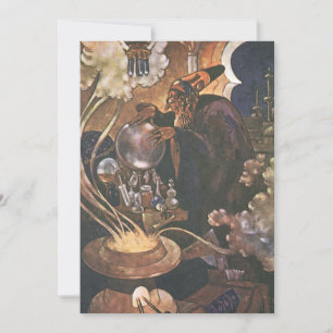 Vintage Fairy Tale, Aladdin e Lâmpada Mágica