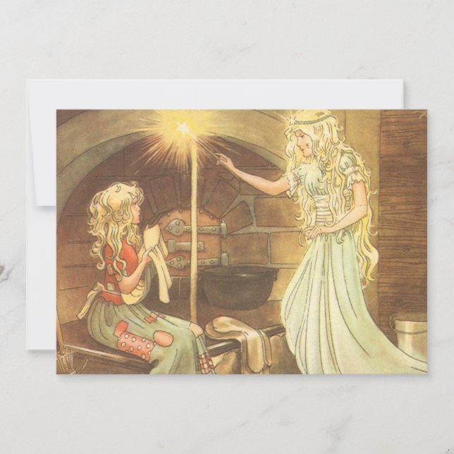 Vintage Fairy Tale, Cinderella e Fairy Godmães (Frente)