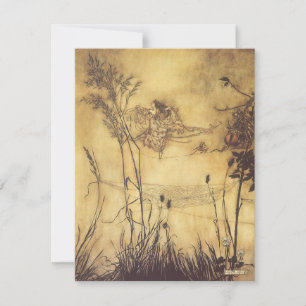 Vintage Fairy Tale de Arthur Rackham Convite