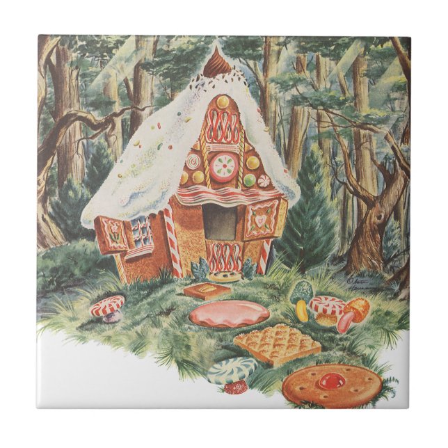 Vintage Fairy Tale, Hansel e Gretel Candy House (Frente)