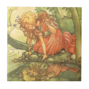 Vintage Fairy Tale, Príncipe Sapo Princesa por Po