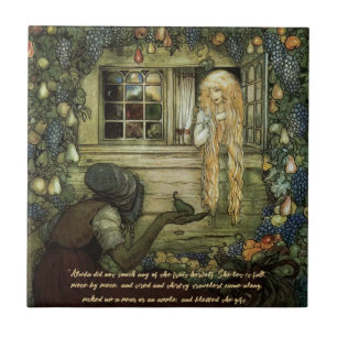 Vintage Fairytale Art Alvida's Window