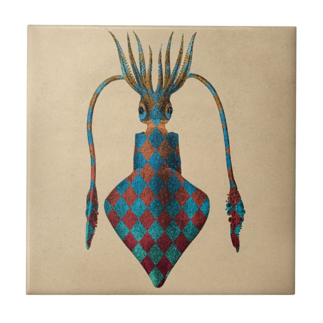 Vintage Fantasy Squid (Frente)