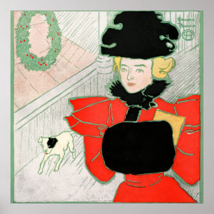 Vintage Fashion Illustration Poster