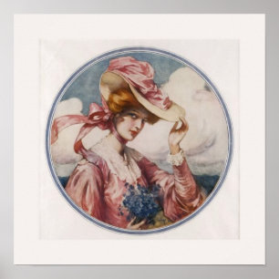 Vintage Fashion Poster