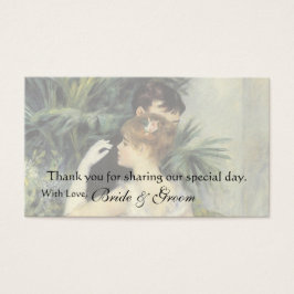 Vintage Favor Cartões de agradecimentos, Dança da