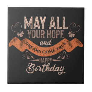 Vintage Felicitações de Felicidades Motivacionai