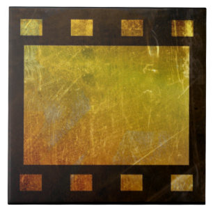 Vintage filme rolo azulejo cerâmico