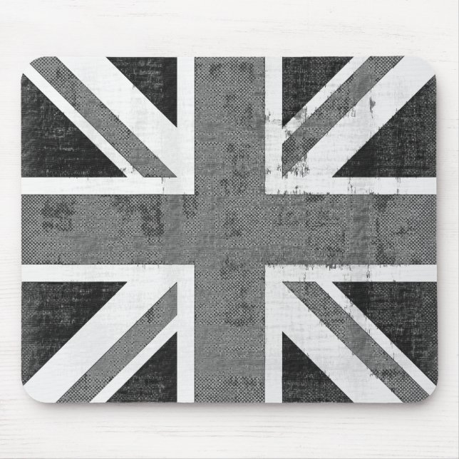 Vintage Flag Reino Unido Mousepad (Frente)
