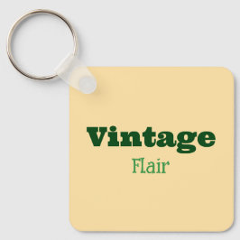 Vintage Flair Chaveiro