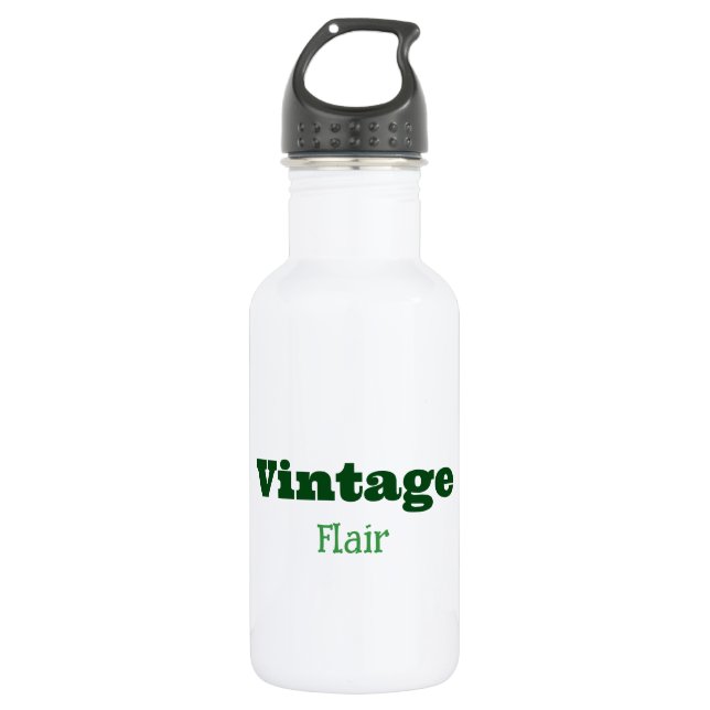 Vintage Flair Garrafa (Frente)