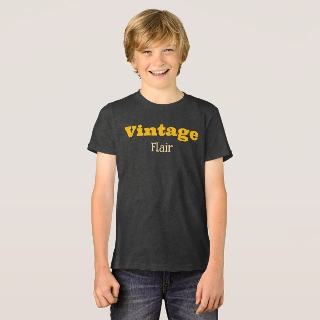 Vintage Flair T-Shirt (Frente Completa)