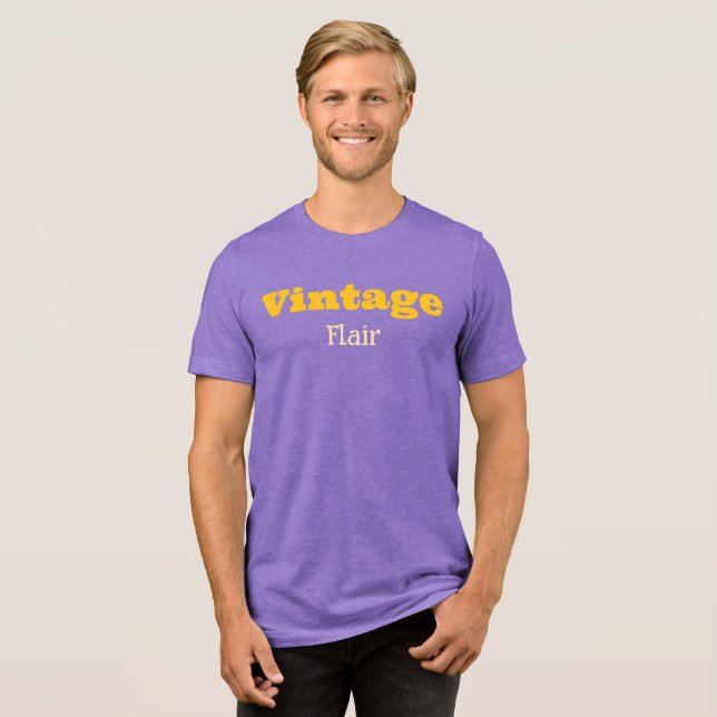 Vintage Flair T-Shirt (Frente Completa)