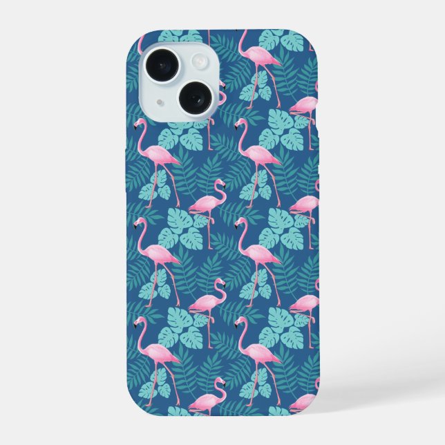 Vintage Flamingo Marinho Blue (Verso)