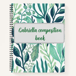 Vintage floral Christmas book