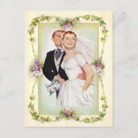 vintage floral, convite para o casamento,
