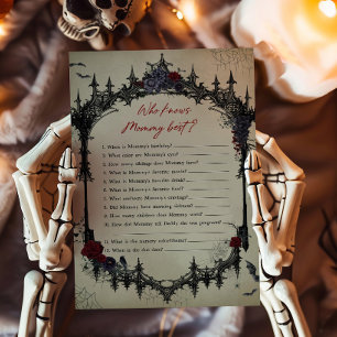 Vintage Floral Gothic que conhece o melhor jogo da