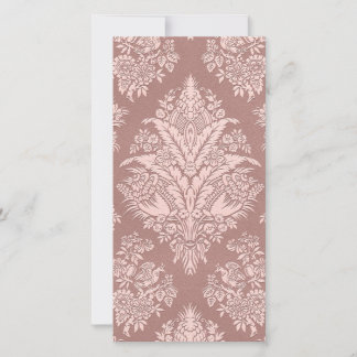 Vintage Floral sobre Rosy Beige
