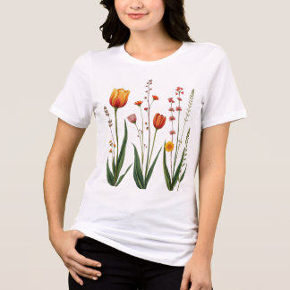 Vintage Floral T-Shirt - Botânica Wildflower Desi