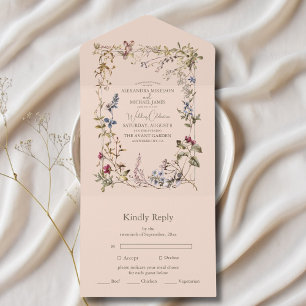 Vintage Floral Wedding Elegante